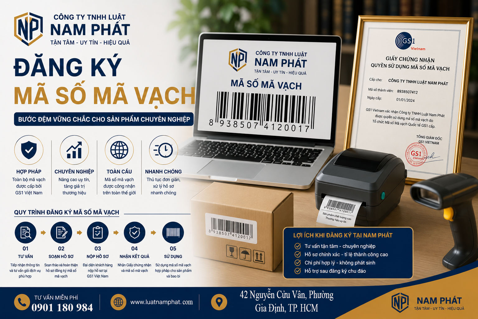 Đăng Ký Mã Vạch Sản Phẩm Mới Nhất 2026